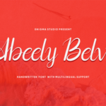 Abeely Belve Font - Featured Image