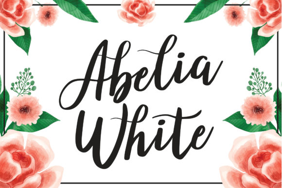 Abelia White Font - Featured Image
