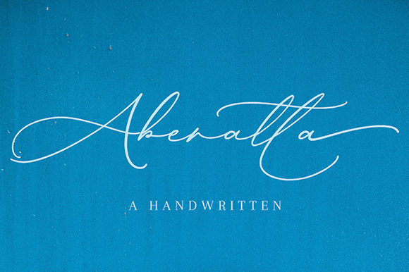 Aberatta Font - Featured Image