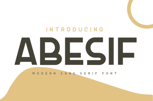 Abesif Font - Featured Image
