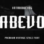 Abevo Font - Featured Image
