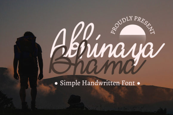 Abhinaya Bhama Font - Featured Image