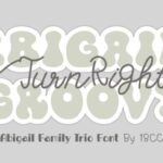 Abigail Groovy Font - Featured Image