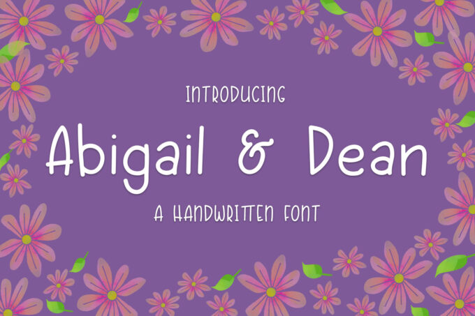 Abigail & Dean Font - Featured Image