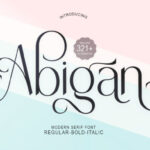 Abigan Font - Featured Image