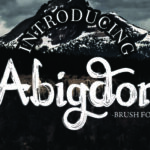 Abigdon Font - Featured Image