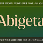 Abigeta Font - Featured Image