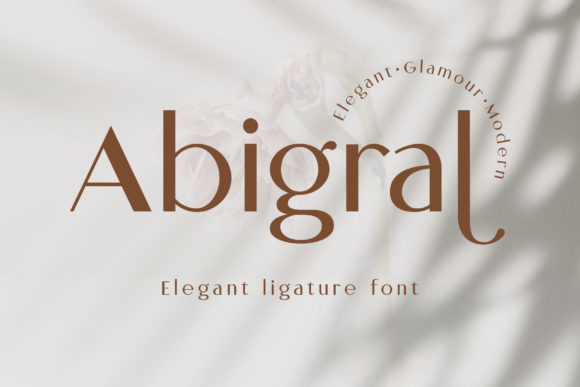 Abigral Font - Featured Image