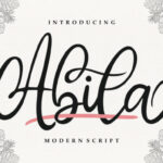 Abila Font - Featured Image