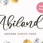 Abiland Font - Featured Image