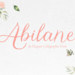 Abilane Font - Featured Image