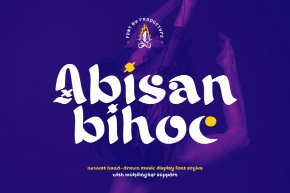 Abisan Bihoc Font - Featured Image