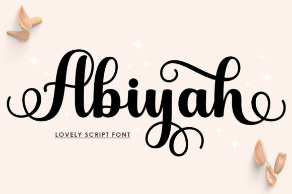 Abiyah Font - Featured Image