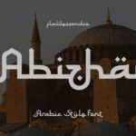 Abizhar Font - Featured Image