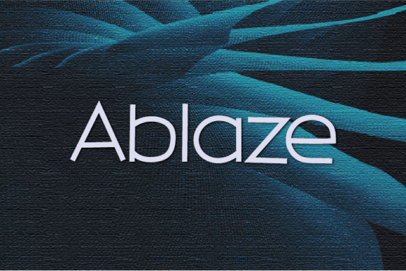 Ablaze Font - Featured Image