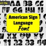 Able Lingo ASL 2 Font - Featured Image