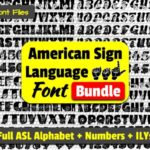 Able Lingo ASL Font - Featured Image