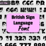 Able Lingo BSL 4 Font - Featured Image