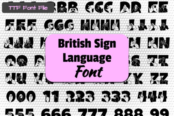 Able Lingo BSL 4 Font - Featured Image