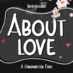 About Love Font - Featured Image