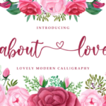 About Love Font - Featured Image