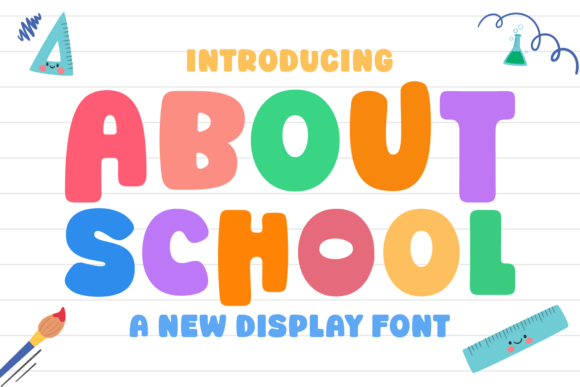 About School Font - Featured Image