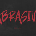 Abrasive Font - Featured Image