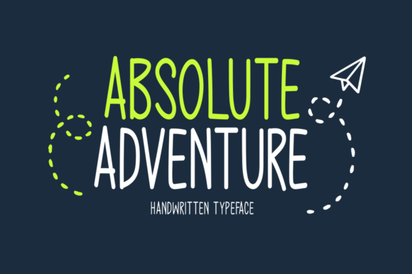 Absolute Adventure Font - Featured Image