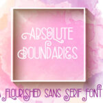 Absolute Boundaries Font - Featured Image