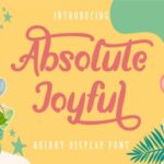 Absolute Joyful Font - Featured Image