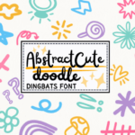 Abstract Cute Doodle Font - Featured Image