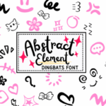 Abstract Element Font - Featured Image