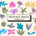Abstract Plants Font - Featured Image
