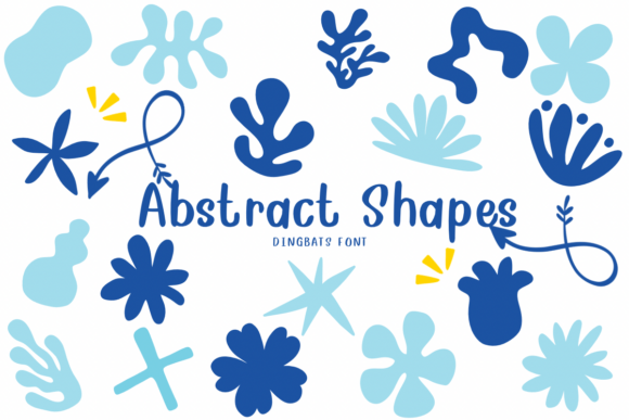 Abstract Shapes Font - Featured Image