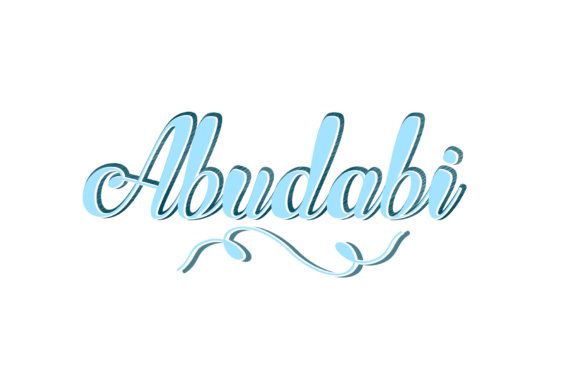 Abudabi Font - Featured Image