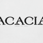 Acacia Font - Featured Image