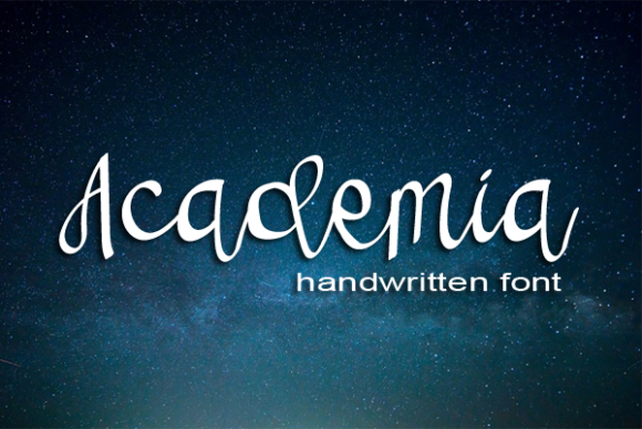 Academia Font - Featured Image