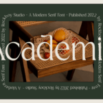 Academia Font - Featured Image
