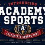 Academy Sports Font - Featured Image