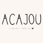 Acajou Font - Featured Image