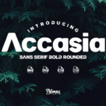 Accasia Font - Featured Image