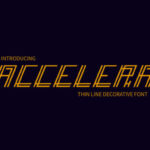 Accelera Font - Featured Image