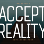 Accept Reality Font - Featured Image