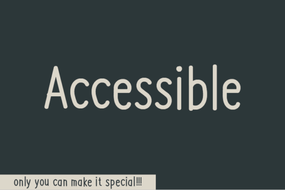 Accessible Font - Featured Image