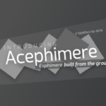 Acephimere Font - Featured Image