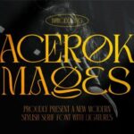 Acerok Mages Font - Featured Image