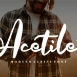 Acetiles Font - Featured Image