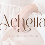 Achetta Font - Featured Image