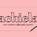 Achiela Family Font - Featured Image
