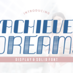 Achieve Dreams Font - Featured Image